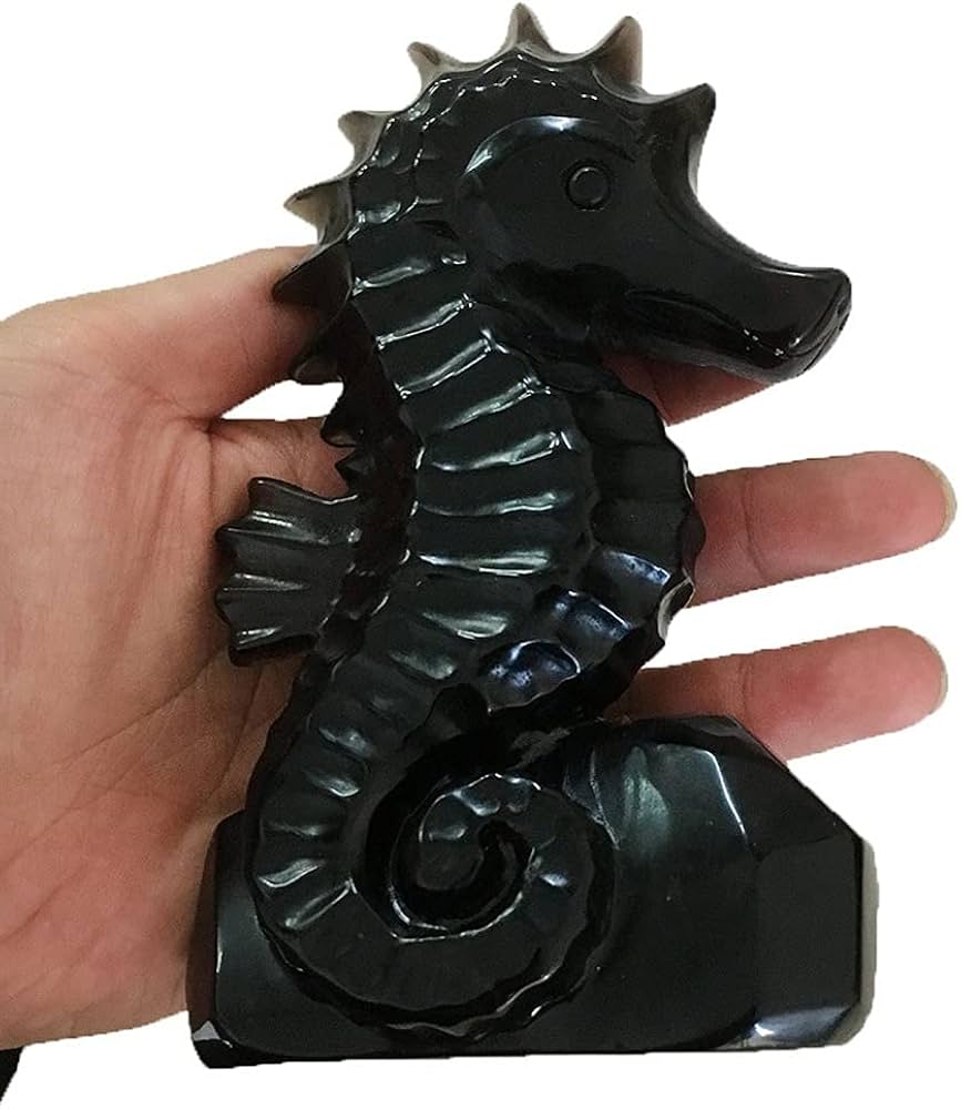 天然水晶 置物 結晶状 黒色台座付き 約15cm 天然水晶 置物 結晶状 黒色台座付き 約15cm